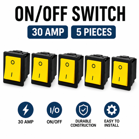 ON/OFF Switch 30A by NG Weld