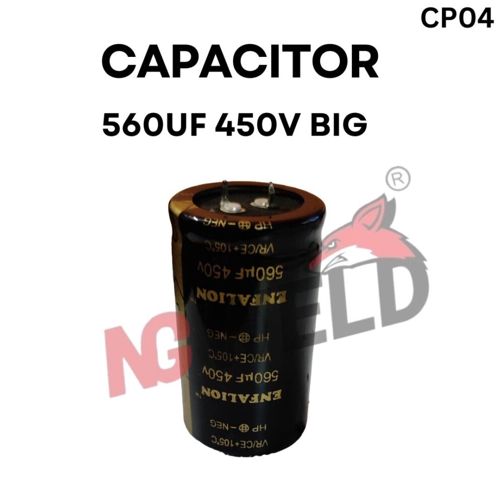 Capacitor 560uf/450v (big ) by Ng Weld