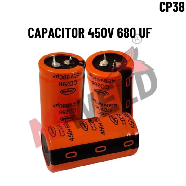 Capacitor 450v 680uf by Ng Weld