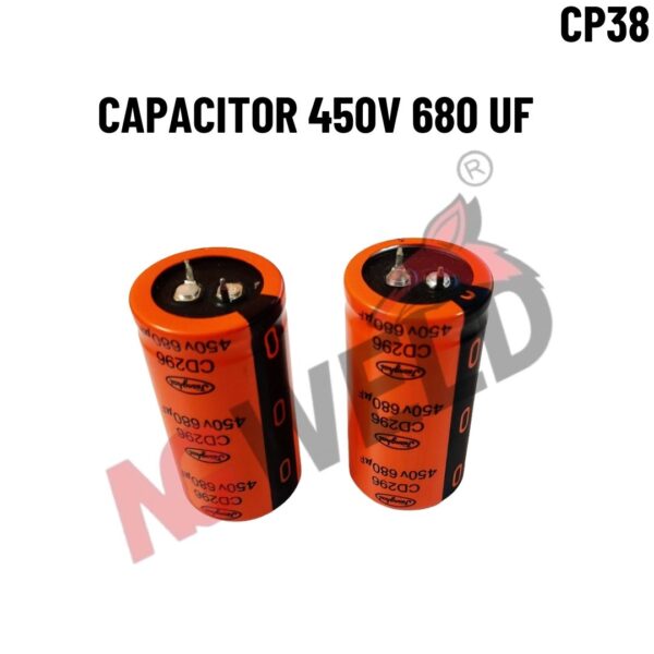 Capacitor 450v 680uf by Ng Weld