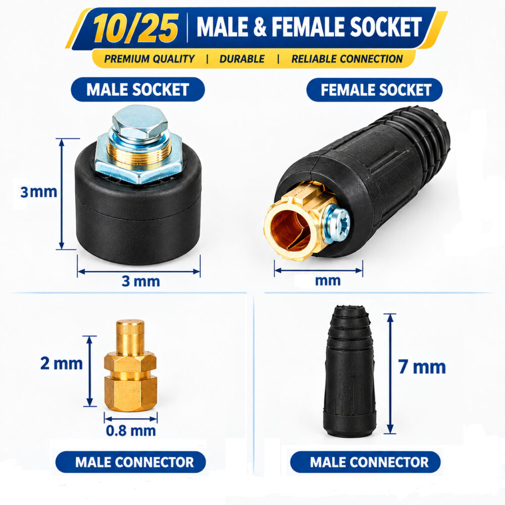 10/25 Male Female Socket by NG Weld