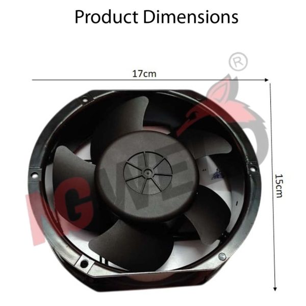 6 inch oval fan by Ng Weld
