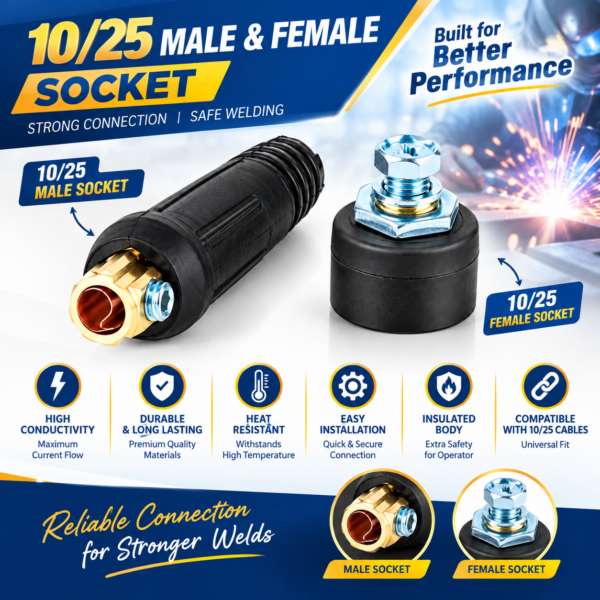 10/25 Male Female Socket by NG Weld