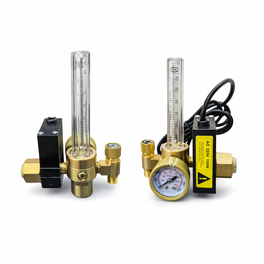 MIG regulator with flow meter by NG Weld