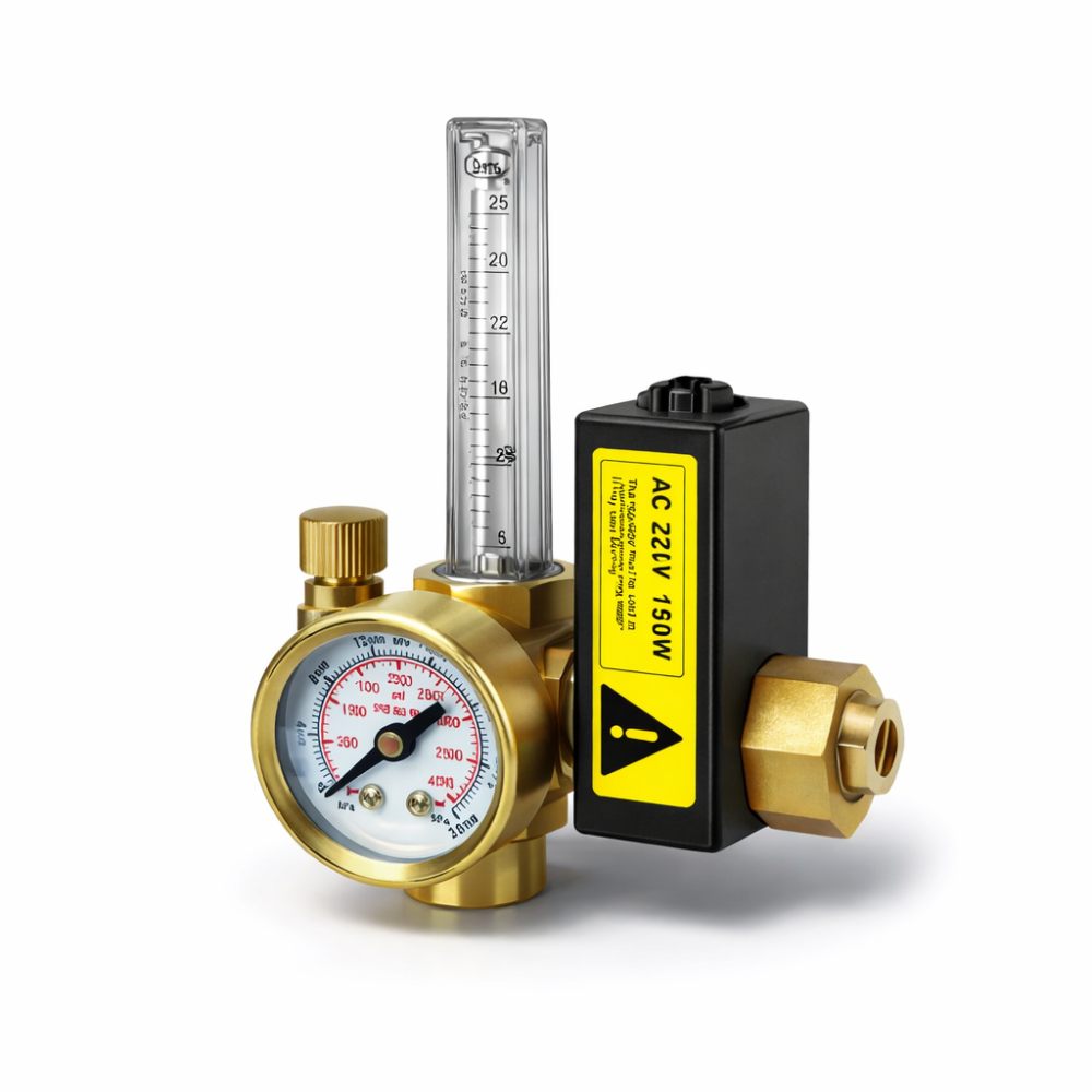 MIG regulator with flow meter by NG Weld