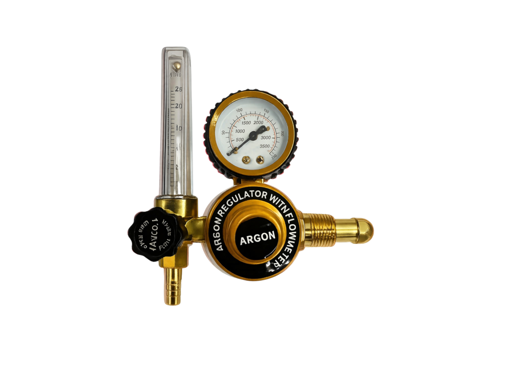Argon gas regulator with flow meter by NG Weld