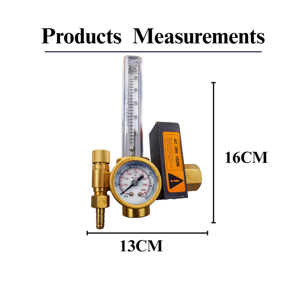 CO2 Regulater 36V combo Brass by ng Weld