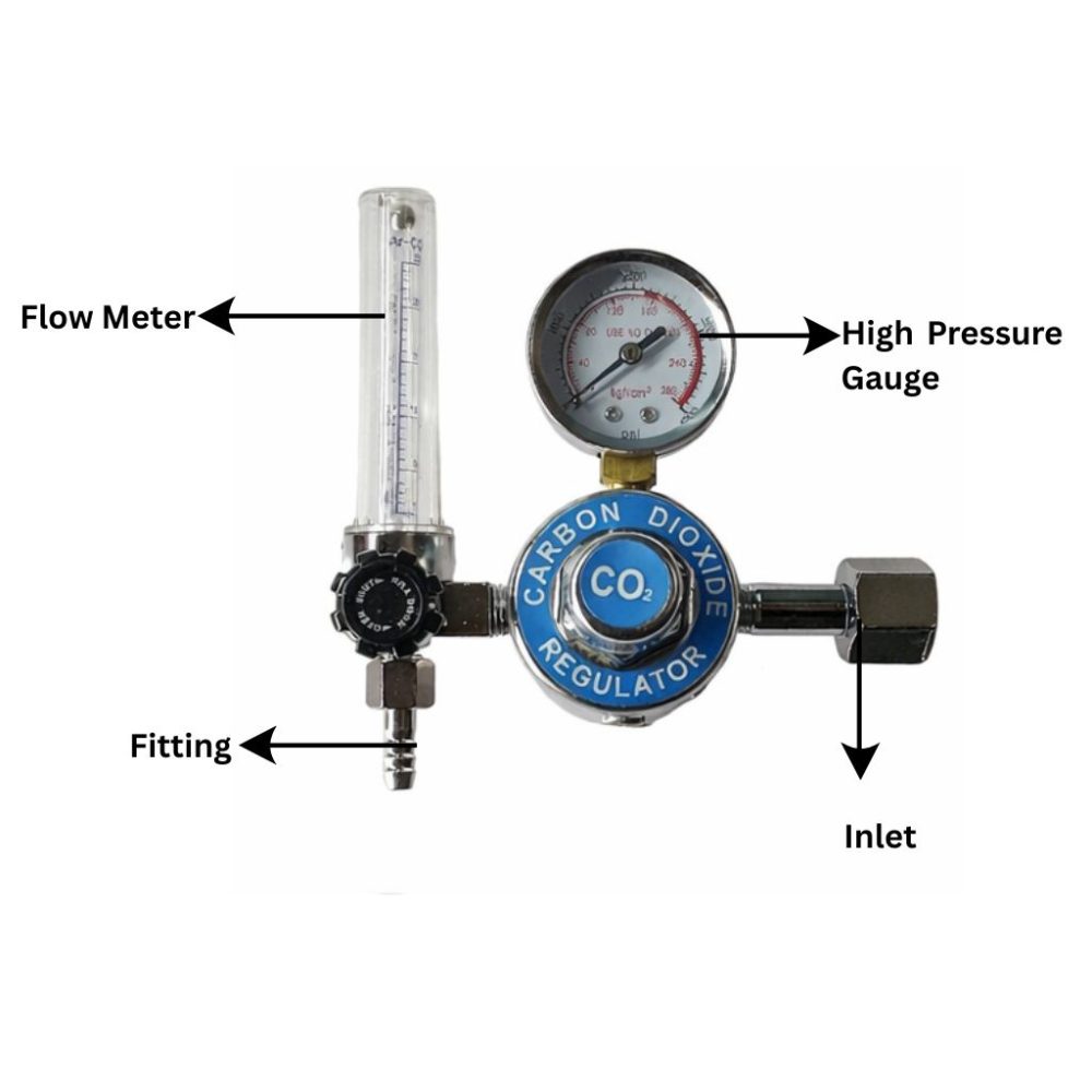 Co2 Regulator 36V Combo by NG Weld