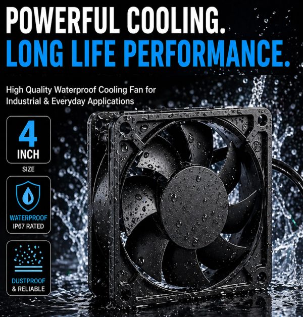 4 inch fan waterproof by NG Weld