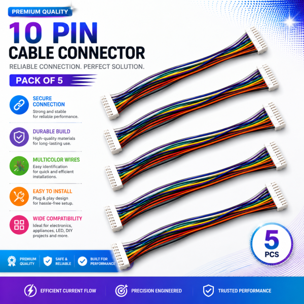 cable connector 10 Pin by NG Weld