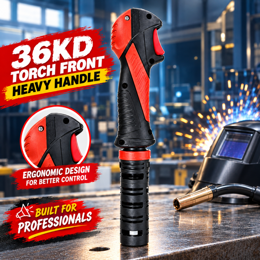 Handle Heavy Red Black