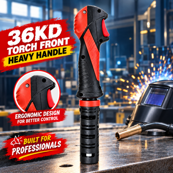 Handle Heavy Red Black